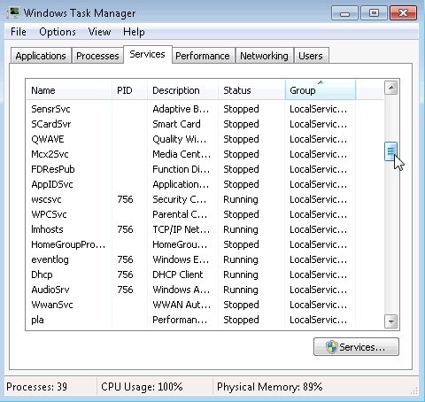 6.1.1.5 Lab – Task Manager in Windows 7 and Vista Answers 05