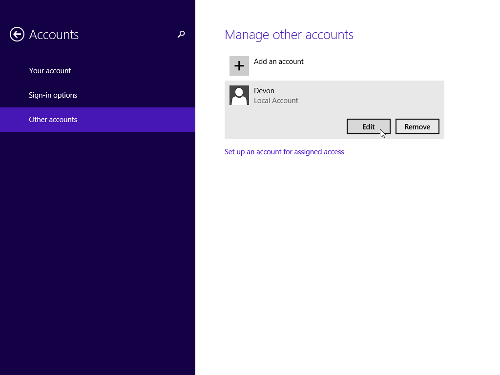 6.1.2.3 Lab – Create User Accounts in Windows 8 Answers Answers 09