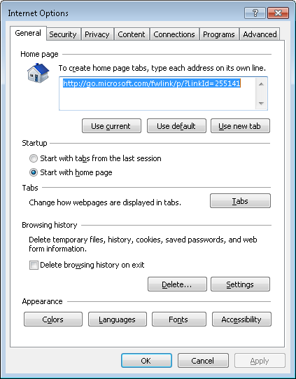 6.1.2.5 Lab – Configure Browser Settings in Windows 7 and Vista Answers 05
