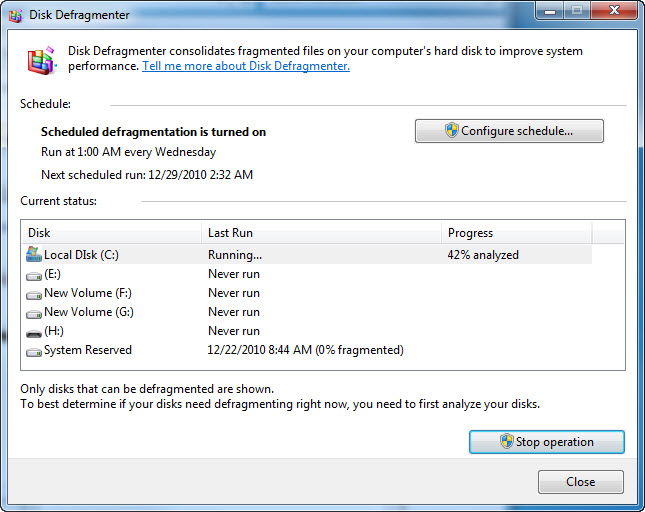 6.1.4.2 Lab – Hard Drive Maintenance in Windows 7 and Vista Answers 09