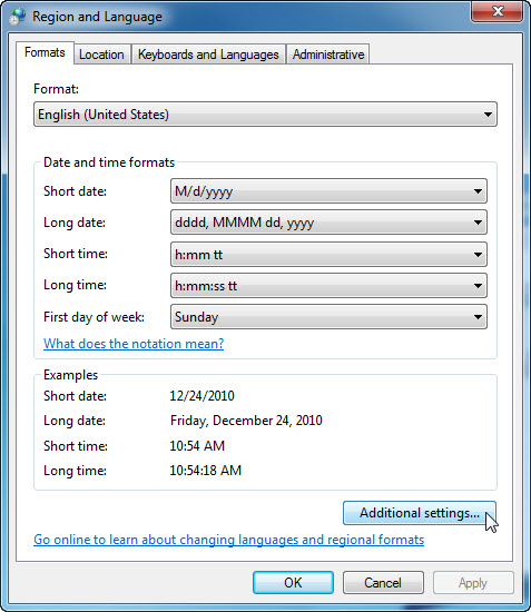 6.1.2.16 Lab – Region and Language Options in Windows 7 and Vista Answers 02
