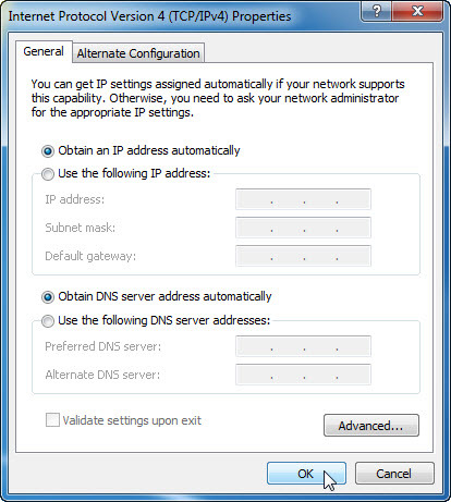7.4.1.11 Lab – Configure a NIC to Use DHCP in Windows Answers 03