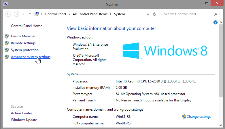 6.1.2.12 Lab – Manage Virtual Memory in Windows 8 Answers 02