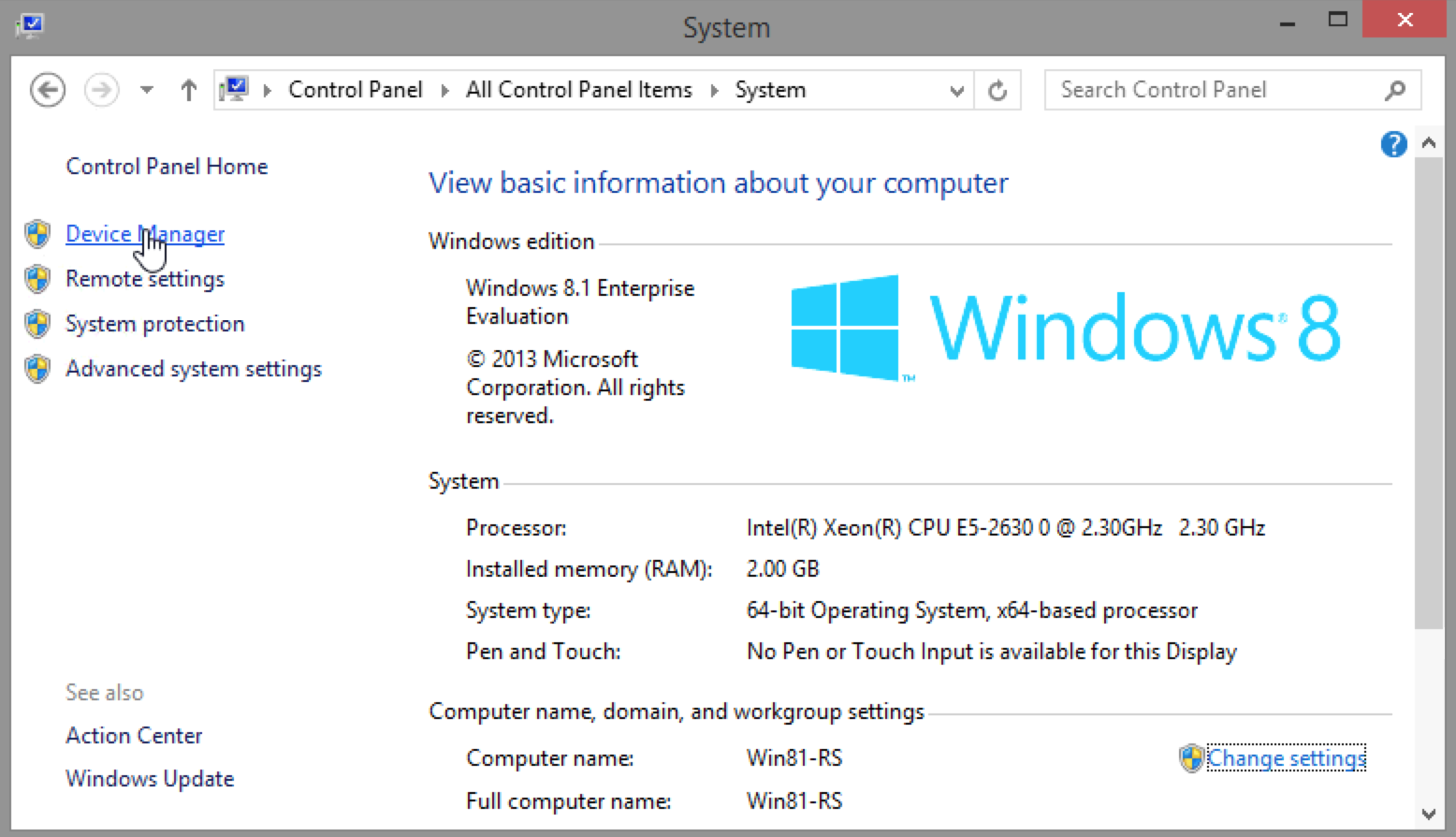 6.1.2.14 Lab –  Device Manager in Windows 8 Answers 02