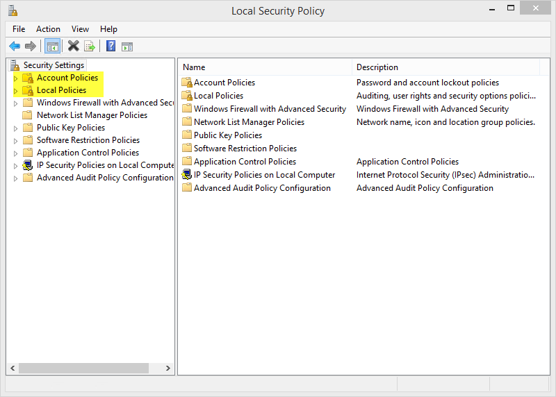12.2.1.8 Lab – Configure Windows Local Security Policy Answers 01