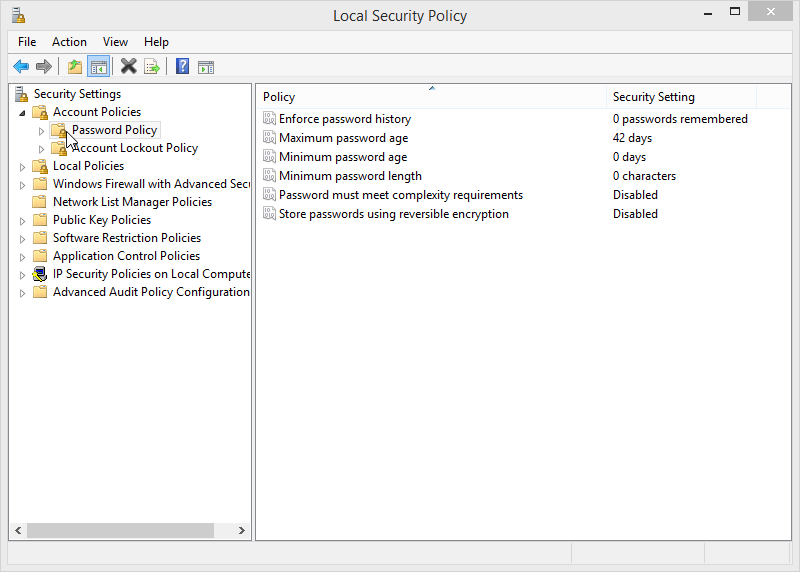 12.2.1.8 Lab – Configure Windows Local Security Policy Answers 03