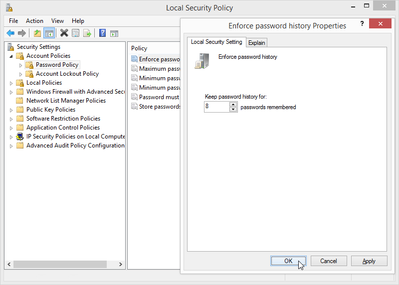 12.2.1.8 Lab – Configure Windows Local Security Policy Answers 04