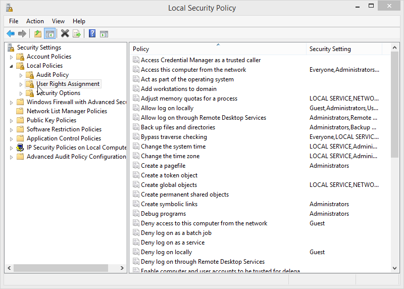 12.2.1.8 Lab – Configure Windows Local Security Policy Answers 09