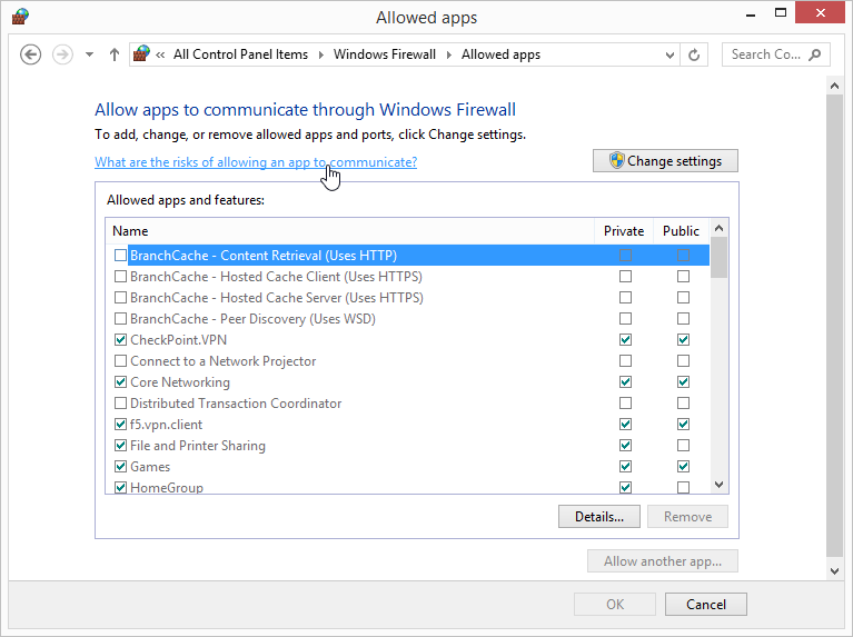 12.3.1.5 Lab – Configure the Firewall in Windows 8 Answers 06