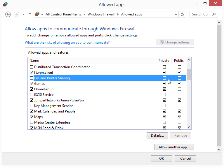 12.3.1.5 Lab – Configure the Firewall in Windows 8 Answers 07